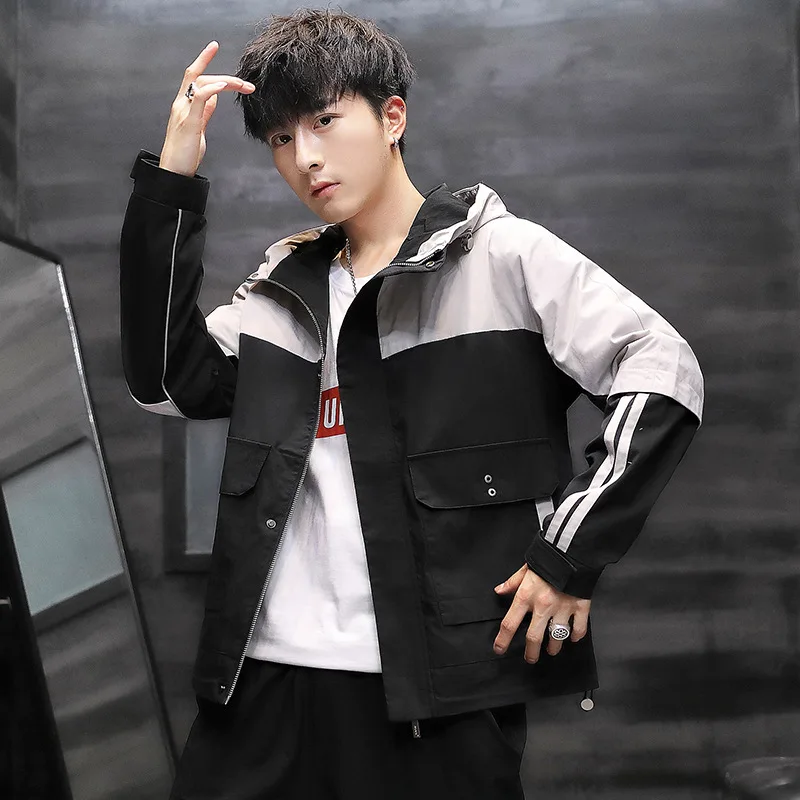 Cargo Foot! Men Workwear Coat Autumn 2019 Trend Versatile Jacket Men's Casual INS Popular Brand Jacket
Cargo Foot! Men Workwear Coat Autumn 2019 Trend Versatile Jacket Men's Casual INS Popular Brand Jacket