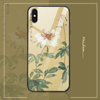 Chinese style for iPhone xr xs max 6/7 / 8plus 11 case tempered glass phone case ink painting tpu silicone anti-fall soft shell
Chinese style for iPhone xr xs max 6/7 / 8plus 11 case tempered glass phone case ink painting tpu silicone anti-fall soft shell