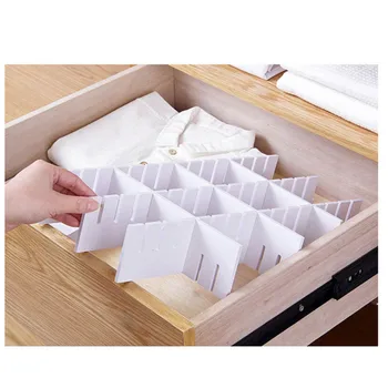 5pcs Plastic Drawer Divider Household Storage Spacer Free Arrangement Drawer Partition for Makeup Cosmetics Socks Underwear 47x5 
5pcs Plastic Drawer Divider Household Storage Spacer Free Arrangement Drawer Partition for Makeup Cosmetics Socks Underwear 47x5