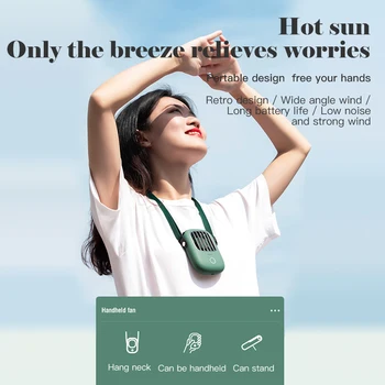 Hands-free Neck Band Hands-Free Hanging USB Rechargeable Fan Mini Air Cooler Summer Outdoor Travel Lanyard Handfree Cooler
Hands-free Neck Band Hands-Free Hanging USB Rechargeable Fan Mini Air Cooler Summer Outdoor Travel Lanyard Handfree Cooler