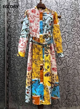 100%Cotton Dress 2020 Spring Summer Style Women Colorful Flower Print Belt Patchwork Full Sleeve Casual Long Shirt Dress Sun
100%Cotton Dress 2020 Spring Summer Style Women Colorful Flower Print Belt Patchwork Full Sleeve Casual Long Shirt Dress Sun