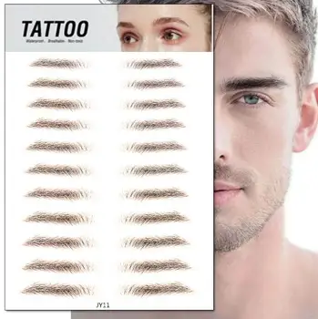 NEW 1 sheet/11pair Eyebrow Tattoo Sticker 4D Super Lasting Waterproof Eyes Makeup False Eyebrows Enhancer Cosmetic
NEW 1 sheet/11pair Eyebrow Tattoo Sticker 4D Super Lasting Waterproof Eyes Makeup False Eyebrows Enhancer Cosmetic