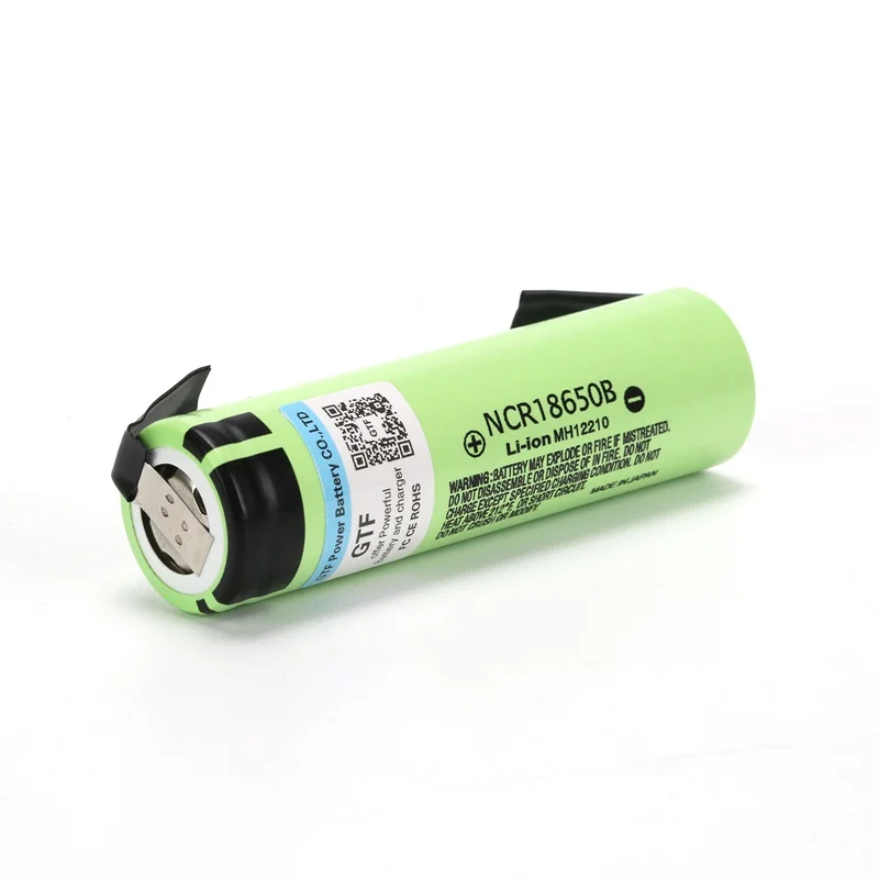 3400 мА/ч 18650 оригинальный Батарея 100% емкость 3 7 V NCR18650B литий ионный аккумулятор