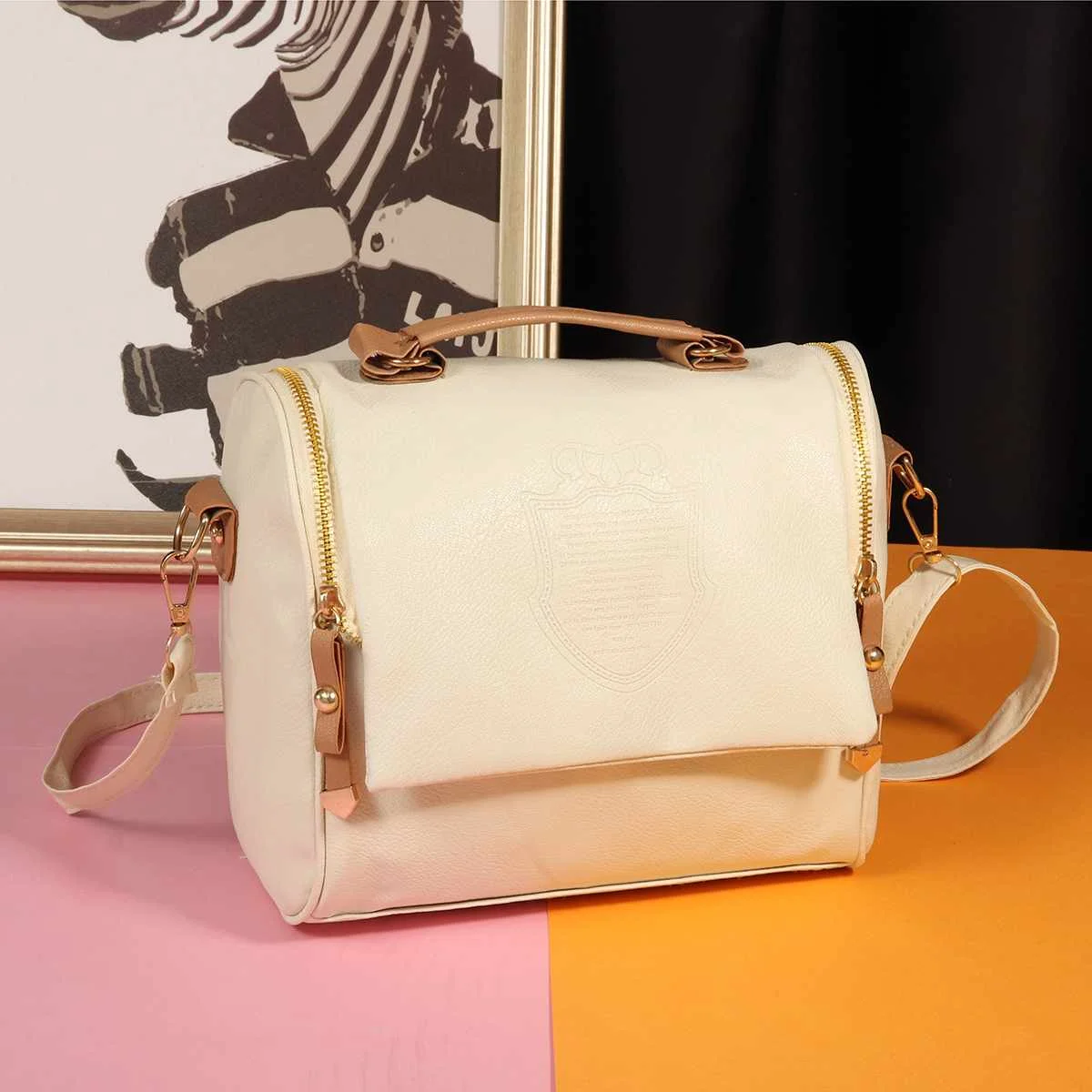 Fashion PU Leather Women Shoulder Bag Female Purse Crown Handbags Girl Crossbody Bag Shoulder Bag Vintage Ladies Brand Messenger Fashion PU Leather Women Shoulder Bag Female Purse Crown Handbags Girl Crossbody Bag Shoulder Bag Vintage Ladies Brand Messenger