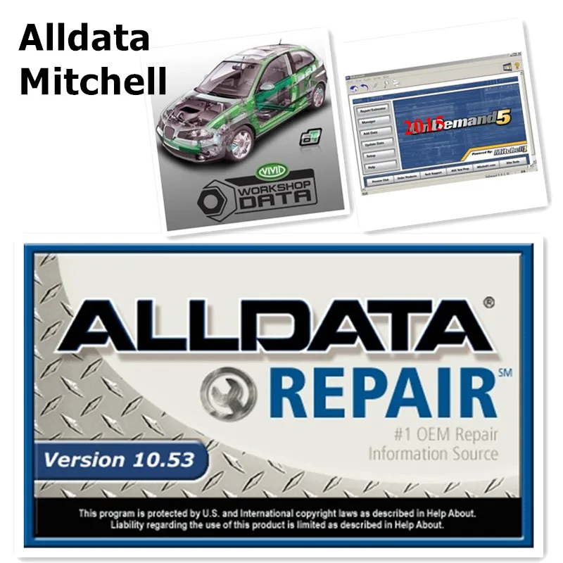 2020 Newest Car repair Alldata software V10.53 USB hard disk alldata mit/chell od5 software with Vivid workshop data 1TB HDD
2020 Newest Car repair Alldata software V10.53 USB hard disk alldata mit/chell od5 software with Vivid workshop data 1TB HDD
