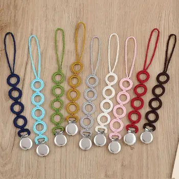 Simple Crochet Pacifier Clip Baby Pacifier Chain for Newborn Teething Soother Chew Dummy Clips Hand Made
Simple Crochet Pacifier Clip Baby Pacifier Chain for Newborn Teething Soother Chew Dummy Clips Hand Made