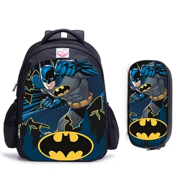 16 Inch Super Hero Batman Children School Bags Orthopedic Backpack Superhero Kids School Boys Girls Mochila Infantil Catoon Bags
16 Inch Super Hero Batman Children School Bags Orthopedic Backpack Superhero Kids School Boys Girls Mochila Infantil Catoon Bags