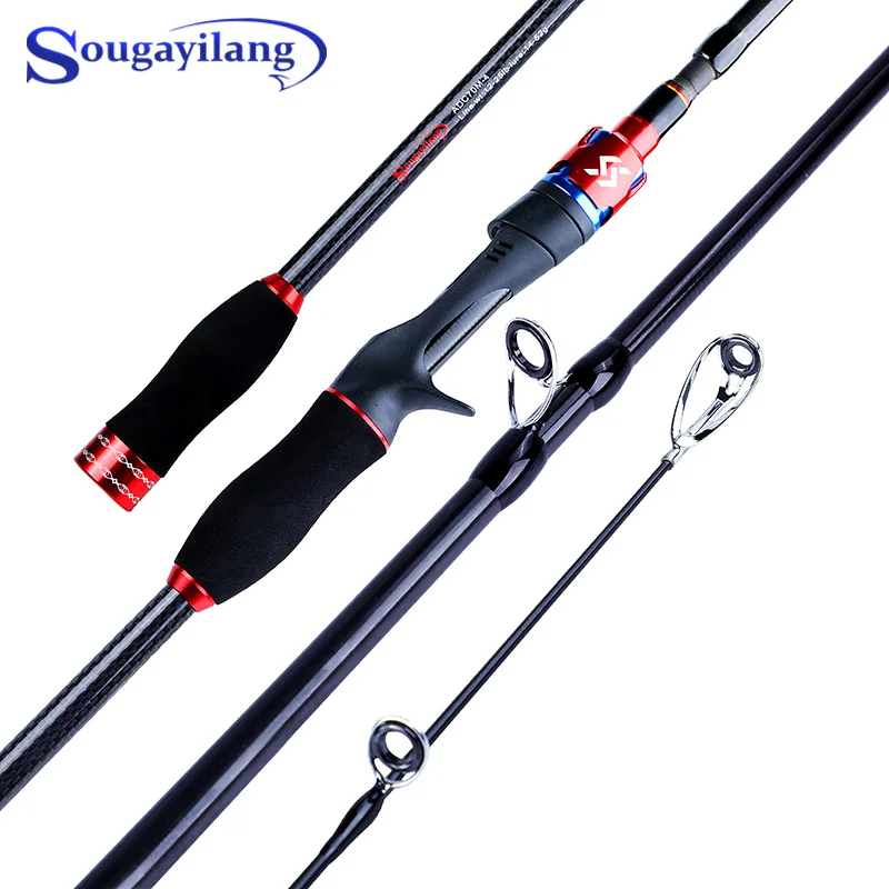 Sougayilang New 1.8m/2.1m Fishing Rod Portable 4 Section Ultralight Carbon Fiber Spinning/Casting Travel Fishing Pole De Pesca
Sougayilang New 1.8m/2.1m Fishing Rod Portable 4 Section Ultralight Carbon Fiber Spinning/Casting Travel Fishing Pole De Pesca