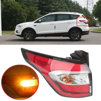 CITALL Left Side Car Outer Tail Rear Light Brake Stop Fog Lamp Fit for Ford Kuga MK2 2017 2018 2019
CITALL Left Side Car Outer Tail Rear Light Brake Stop Fog Lamp Fit for Ford Kuga MK2 2017 2018 2019