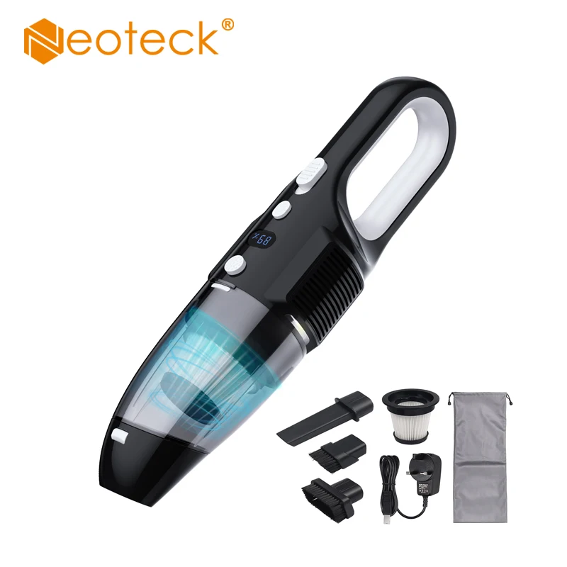 Neoteck 6KPA Powerful Cyclonic Suction Vacuum Cleaner Cordless Lithium Quick Charge Tech Handheld Vacuum Cleaner
Neoteck 6KPA Powerful Cyclonic Suction Vacuum Cleaner Cordless Lithium Quick Charge Tech Handheld Vacuum Cleaner