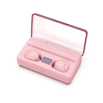 Headset Wireless Earphone Bluetooth Earphone Mini Sports Running In-ear Earphone with Charging Case Earphones Headset
Headset Wireless Earphone Bluetooth Earphone Mini Sports Running In-ear Earphone with Charging Case Earphones Headset