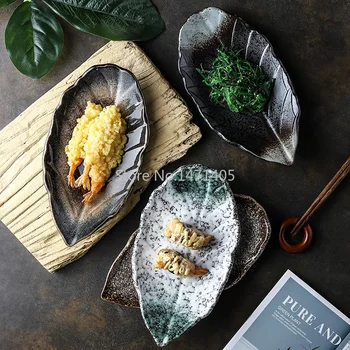 Japanese Cuisine Restaurant Commercial Tableware Creative Leaf Art Plate Special Net Red Dish Plate Irregular Snack Plate
Japanese Cuisine Restaurant Commercial Tableware Creative Leaf Art Plate Special Net Red Dish Plate Irregular Snack Plate