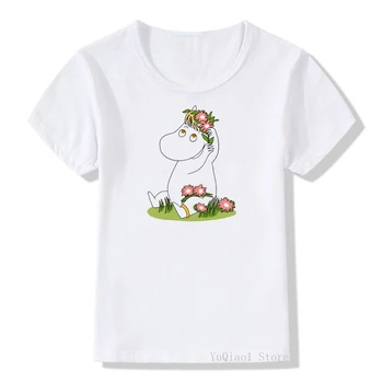 Harajuku kawaii cartoon Moomins print t-shirt summer baby boy girl clothes cute kids top funny t shirts custom DIY child tshirt
Harajuku kawaii cartoon Moomins print t-shirt summer baby boy girl clothes cute kids top funny t shirts custom DIY child tshirt