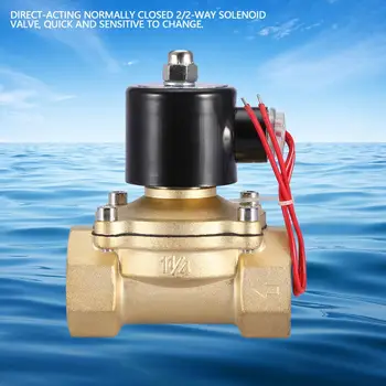 DN32 Normally 2 Position 2 Way Electromagnetic Solenoid Valve AC 220V 1-1/4" IP65 Solenoid Valve Brand New
DN32 Normally 2 Position 2 Way Electromagnetic Solenoid Valve AC 220V 1-1/4" IP65 Solenoid Valve Brand New