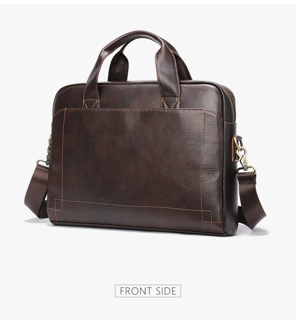 Fashion Business Briefcase Bags Mens Leather Briefcases Men Leather