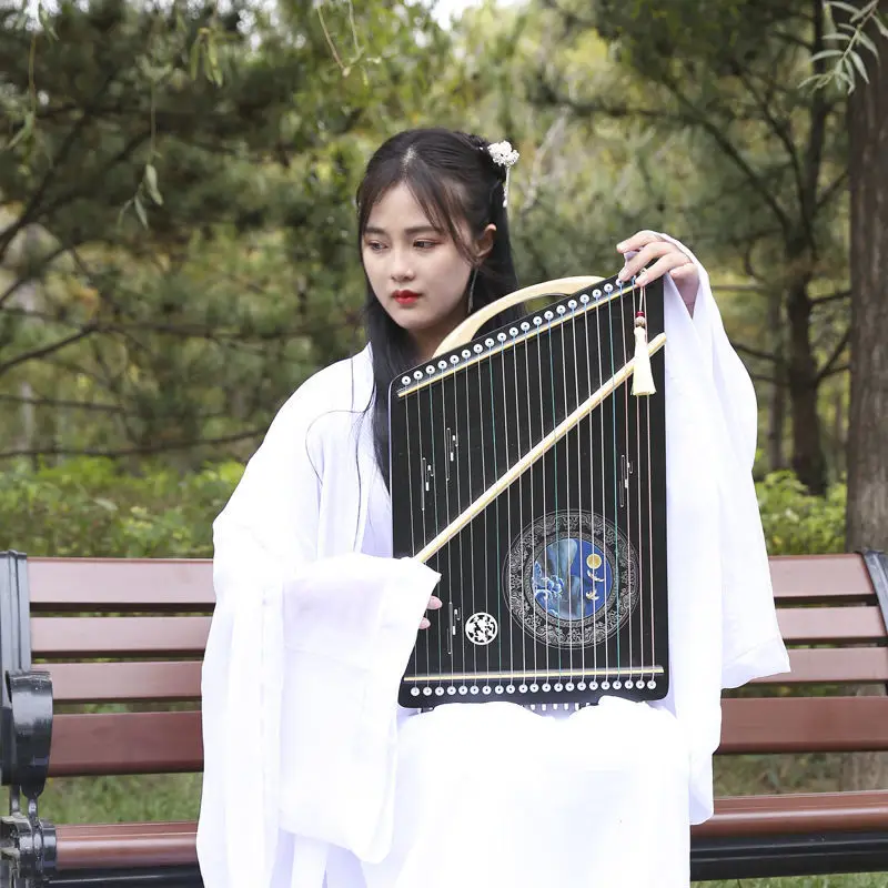 Portable 21 String Guzheng Chinese Traditional Wood Finger Practice Guzheng Musical Instruments for Beginners New
Portable 21 String Guzheng Chinese Traditional Wood Finger Practice Guzheng Musical Instruments for Beginners New