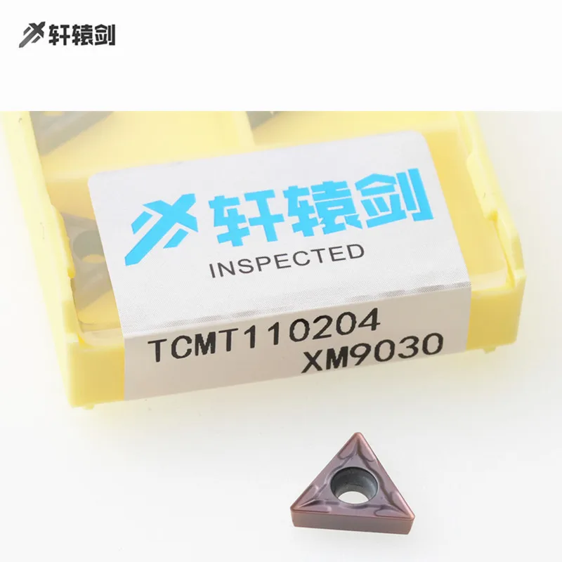 10pcs TCMT110204 TCMT110208 TCMT110202 XM9030 cutting tool CNC lathe tool carbide turning tool stainless steel
10pcs TCMT110204 TCMT110208 TCMT110202 XM9030 cutting tool CNC lathe tool carbide turning tool stainless steel