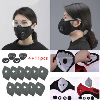 11+4PCS Gasket Face Cover Filter Activated Carbon Breathing Replacement FiltersAir Valve Three-dimensional Sewing
11+4PCS Gasket Face Cover Filter Activated Carbon Breathing Replacement FiltersAir Valve Three-dimensional Sewing