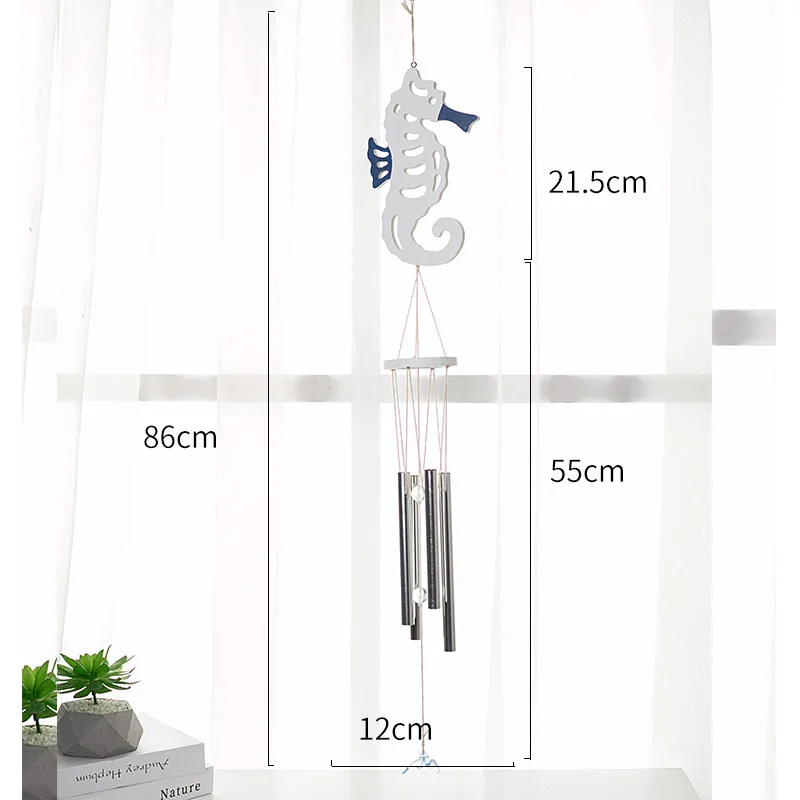 Waliicorners Ocean wind chime pendant Mediterranean home bell ornament birthday gift study bedroom window decoration 26 H4c99fa717a3e4ff6ae46a82fe9cd4b10B