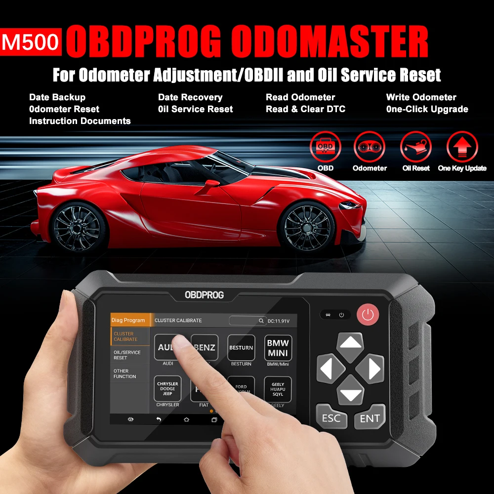 OBDPROG OBD2 автомобильный сканер ключей мастер иммобилайзер дистанционный