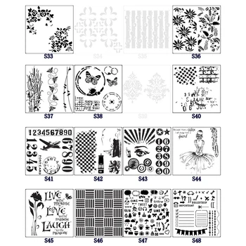 2020 Layering Stencils Template For Walls Painting Scrapbooking Stamping Craft Album Embossing Decorative Paper Card Template
2020 Layering Stencils Template For Walls Painting Scrapbooking Stamping Craft Album Embossing Decorative Paper Card Template