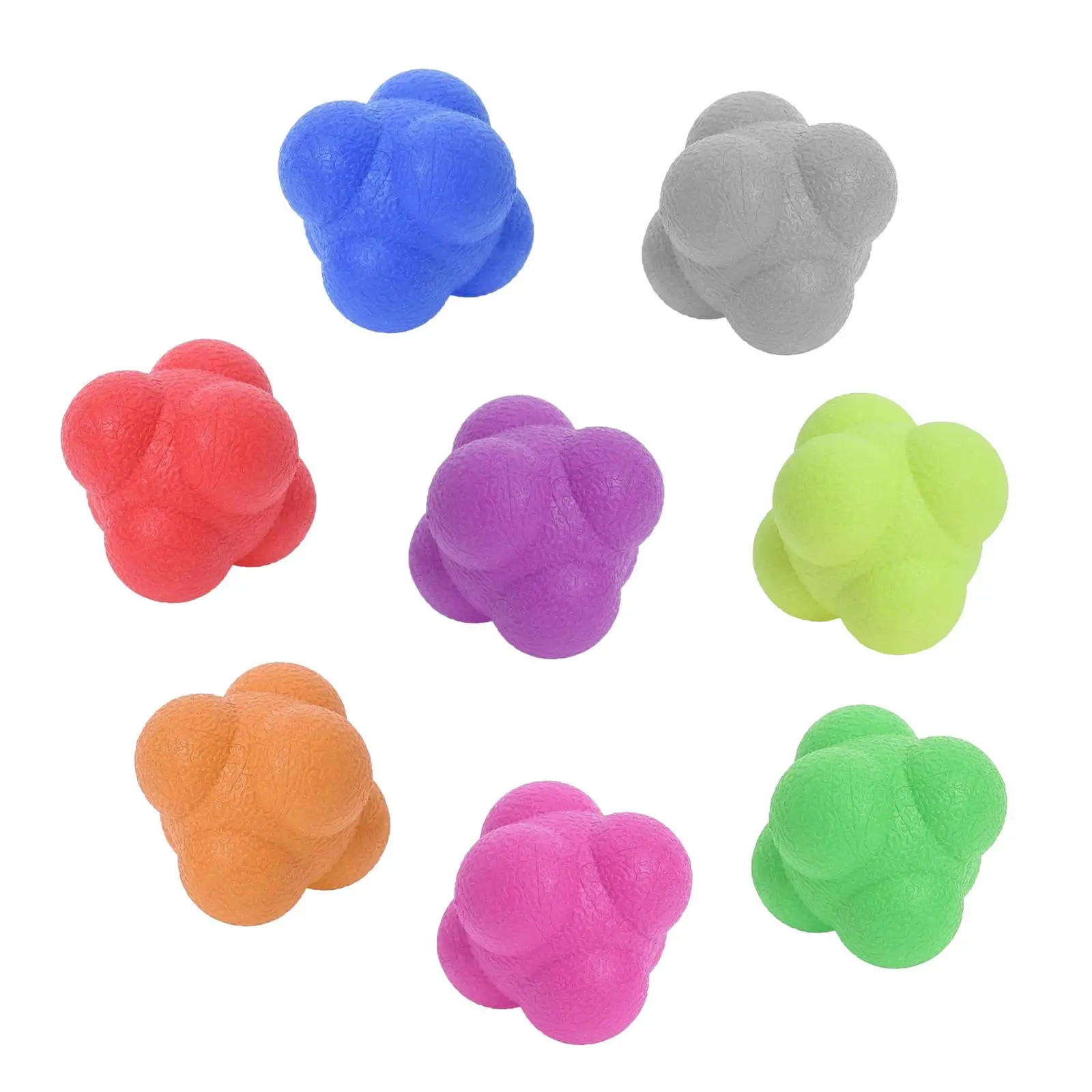 5.5cm Reaction Balls Agility Reflex Speed Training for Cricket Boxing Soccer 5.5cm Reaction Balls Agility Reflex Speed Training for Cricket Boxing Soccer