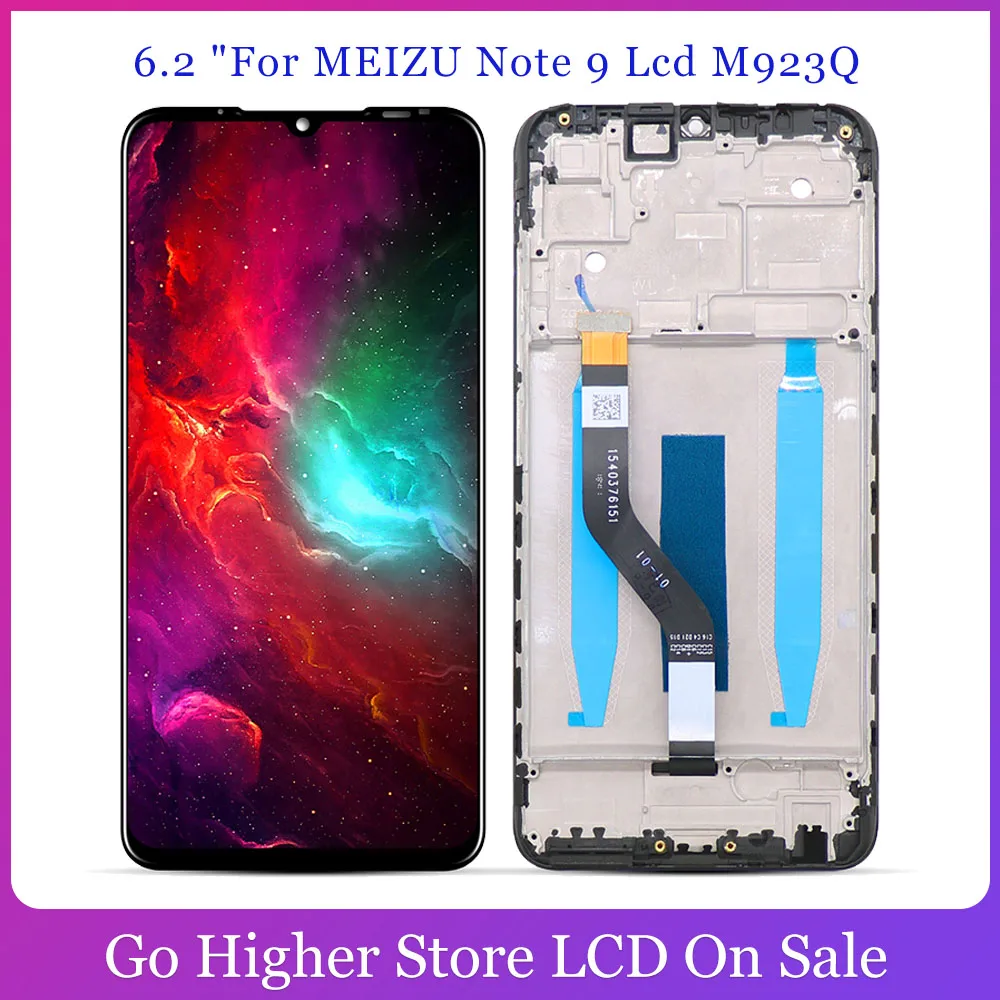 6.2 "For MEIZU Note 9 LCD Display + Touch Screen Digitizer Assembly M923Q Repair Replacement Free Tools
6.2 "For MEIZU Note 9 LCD Display + Touch Screen Digitizer Assembly M923Q Repair Replacement Free Tools