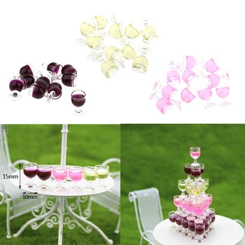 30 Pieces Miniature Wine Glasses Champagne Cup for 1/12 Dolls House Accessories Kitchen Garden Decor 
30 Pieces Miniature Wine Glasses Champagne Cup for 1/12 Dolls House Accessories Kitchen Garden Decor