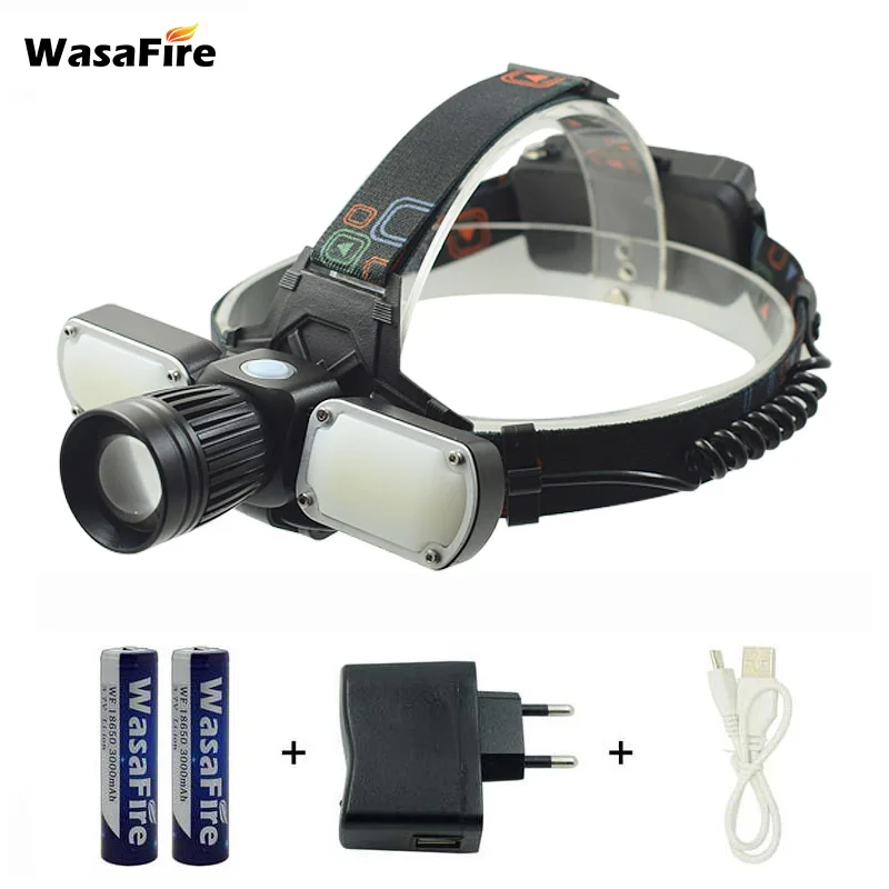 Zoomable Telescopic COB Frontal Headlight Portable Rechargeable 4 Modes Forehead Headlamp Powerful Waterproof Hunting Lantern
Zoomable Telescopic COB Frontal Headlight Portable Rechargeable 4 Modes Forehead Headlamp Powerful Waterproof Hunting Lantern