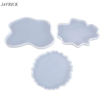 3 Pcs/Set Crystal Epoxy Resin Mold Irregular Coaster Casting Silicone Mould DIY
3 Pcs/Set Crystal Epoxy Resin Mold Irregular Coaster Casting Silicone Mould DIY