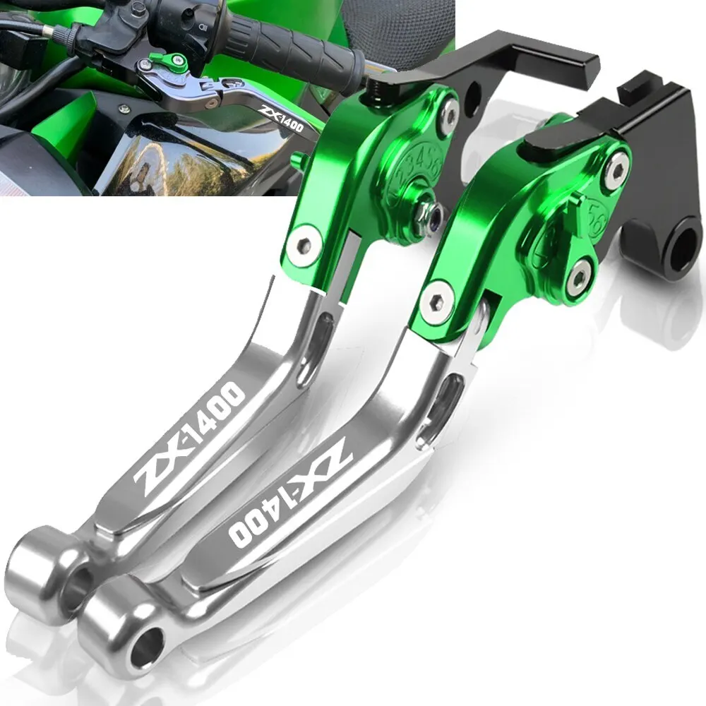 Motorcycle CNC Adjustable Brake Clutch Levers For Kawasaki ZX1400 ZX14R 2006 2007 2008 2009 2010 2011 2012 2013 2014 2015 2016
Motorcycle CNC Adjustable Brake Clutch Levers For Kawasaki ZX1400 ZX14R 2006 2007 2008 2009 2010 2011 2012 2013 2014 2015 2016