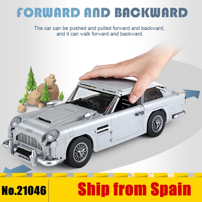 21046 Technic Creator Expert James Bond Building Blocks Bricks Compatible legoing Classic 007 10262 Cars Model Children Toy Gift
21046 Technic Creator Expert James Bond Building Blocks Bricks Compatible legoing Classic 007 10262 Cars Model Children Toy Gift