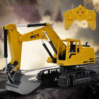 Wireless Remote Control Excavator Engineering Loader Wheel Function Excavator RC Excavator And Light Electronic Toy Model
Wireless Remote Control Excavator Engineering Loader Wheel Function Excavator RC Excavator And Light Electronic Toy Model