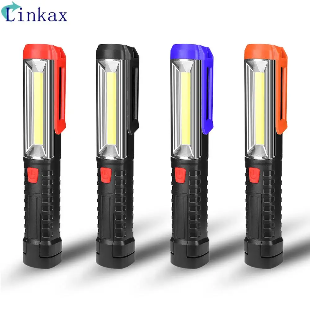 New Mini AA Battery Powered COB LED Pen Light Clip Magnet Work Torch Flashlight Lamp
New Mini AA Battery Powered COB LED Pen Light Clip Magnet Work Torch Flashlight Lamp