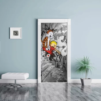 Home Decor Paste Self Graffiti Adhesive 3D Wall Wall Sticker Print Art Color Bricks Pulling Door Waterproof Wallpaper Picture
Home Decor Paste Self Graffiti Adhesive 3D Wall Wall Sticker Print Art Color Bricks Pulling Door Waterproof Wallpaper Picture