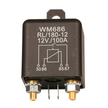 New DC 12V 100A Heavy Duty Split Charge ON/OFF Relay Car Truck Boat Car Start Relay Durable Self Installation
New DC 12V 100A Heavy Duty Split Charge ON/OFF Relay Car Truck Boat Car Start Relay Durable Self Installation