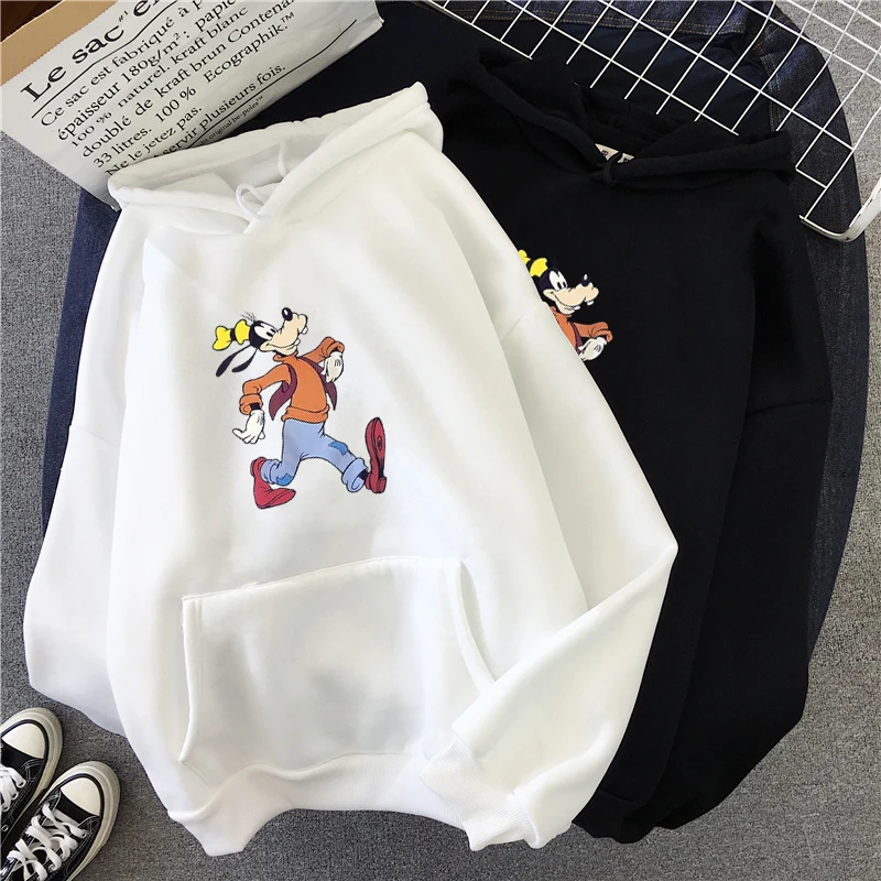 Women Casual Hoodies Loose Long Sleeve Cartoon Hooded Sweatshirt Outdoor Sport Pullovers Fleece Thick Top Autumn Winter
Women Casual Hoodies Loose Long Sleeve Cartoon Hooded Sweatshirt Outdoor Sport Pullovers Fleece Thick Top Autumn Winter
