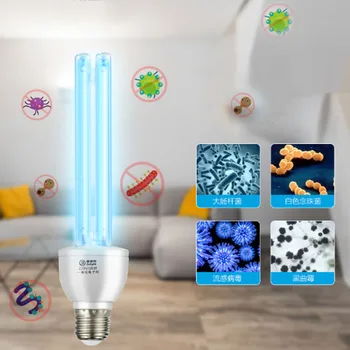 E27 UVC Ultraviolet UV Light Tube Bulb Disinfection Lamp Ozone Sterilization Mites Lights Germicidal Lamp Bulb AC220V 20W 
E27 UVC Ultraviolet UV Light Tube Bulb Disinfection Lamp Ozone Sterilization Mites Lights Germicidal Lamp Bulb AC220V 20W