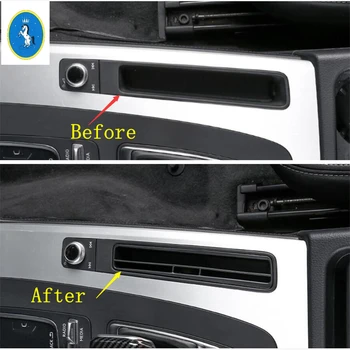 Yimaautotrims Auto Accessory Center Console Storage Bank Card Slot Container Cover Trim For Audi Q5 2018 2019 2020 Plastic Black
Yimaautotrims Auto Accessory Center Console Storage Bank Card Slot Container Cover Trim For Audi Q5 2018 2019 2020 Plastic Black