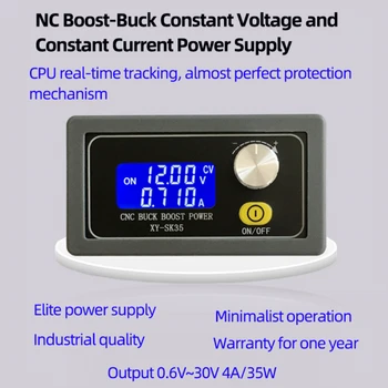 Adjustable Automatic Voltage-Up and Voltage-Down Power Supply Module Constant Voltage and Current Liquid Crystal Solar Charging
Adjustable Automatic Voltage-Up and Voltage-Down Power Supply Module Constant Voltage and Current Liquid Crystal Solar Charging