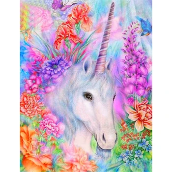 Unicorn Theme DIY Oil Painting Paint by Numbers with 4050 Colorful Canvas and inner frame for kill time and bored
Unicorn Theme DIY Oil Painting Paint by Numbers with 4050 Colorful Canvas and inner frame for kill time and bored