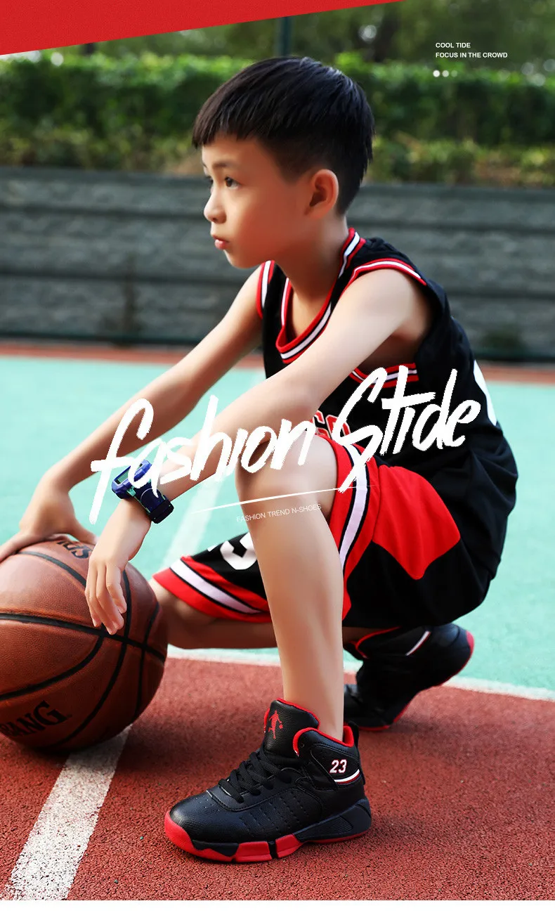 PINSEN 2019 Sneakers Children Basketball Shoes boys Sneakers Non-slip Casual Kids Shoes Boy Sport Shoes Child Chaussure Enfant (1)
