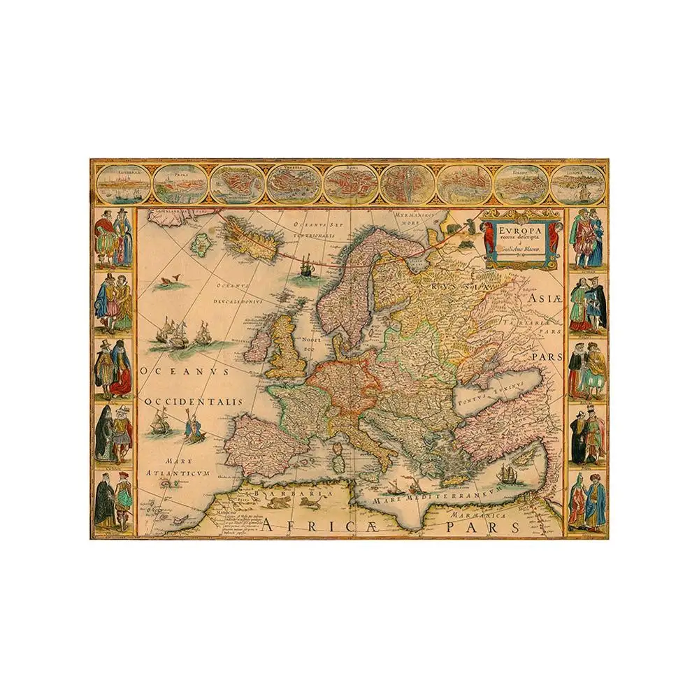 150x225cm Vintage European Map Medieval Decor Map Photography Background Photo Studio Propos Backdrops
150x225cm Vintage European Map Medieval Decor Map Photography Background Photo Studio Propos Backdrops