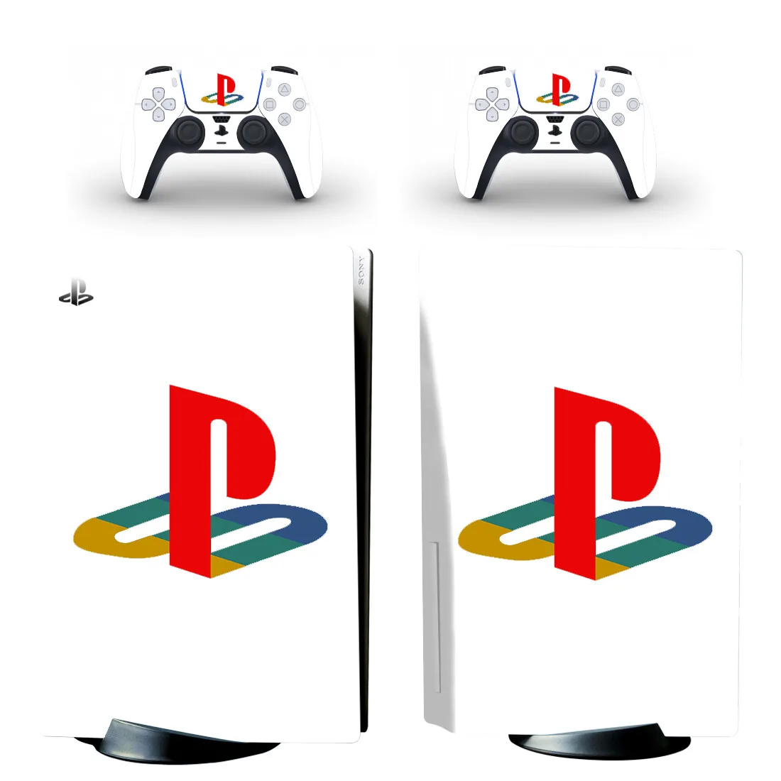 Наклейка Symbol Design PS5 Standard Disc Edition Виниловая наклейка для консоли PlayStation 5 и