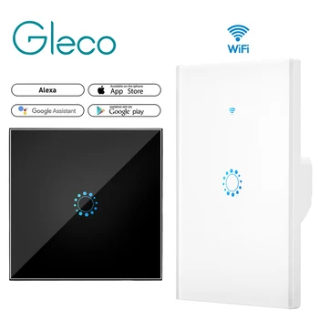 WiFi Touch Smart Light Switch Wireless Wall interruptor 1/2/3 Gang Touch APP Control US/EU Standard Work with Alexa Google Home
WiFi Touch Smart Light Switch Wireless Wall interruptor 1/2/3 Gang Touch APP Control US/EU Standard Work with Alexa Google Home