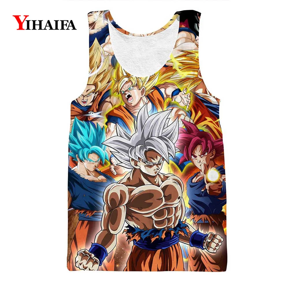 3D Dragon Ball Z printed Men Tank Tops Exercise Sleeveless for boys bodybuilding exercise undershirt Cartoon Anime GYM Vest
3D Dragon Ball Z printed Men Tank Tops Exercise Sleeveless for boys bodybuilding exercise undershirt Cartoon Anime GYM Vest