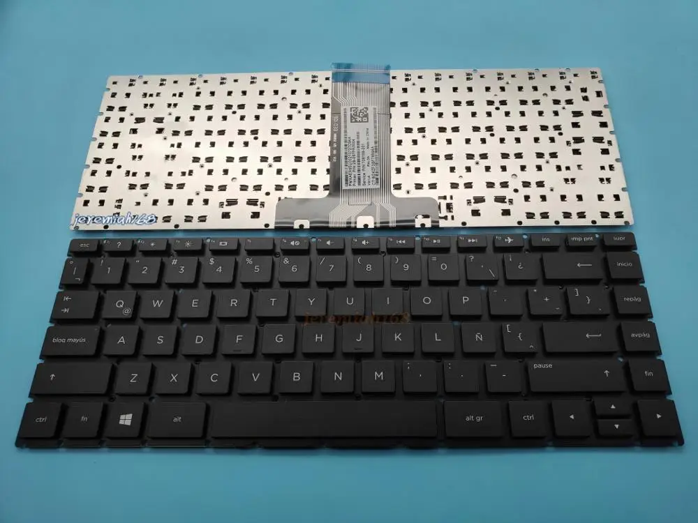 NEW Spanish keyboard For HP Pavilion X360 14-BA 14T-BA 14M-BA 14-BS 14-BS057CL laptop Spanish keyboard Black
NEW Spanish keyboard For HP Pavilion X360 14-BA 14T-BA 14M-BA 14-BS 14-BS057CL laptop Spanish keyboard Black