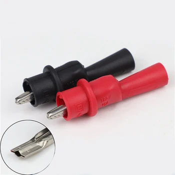 1 Pair Universal Crocodile Test Clip Multimeter Tester Probe Insulating Protection Cover Clamp Hand Tool Parts Max Opening 10mm
1 Pair Universal Crocodile Test Clip Multimeter Tester Probe Insulating Protection Cover Clamp Hand Tool Parts Max Opening 10mm