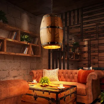 1 Pc Wood Wine Barrel Hanging Fixture Pendant Lighting Suitable For Bar Cafe Lights Ceiling Restaurant Barrel Lamp
1 Pc Wood Wine Barrel Hanging Fixture Pendant Lighting Suitable For Bar Cafe Lights Ceiling Restaurant Barrel Lamp