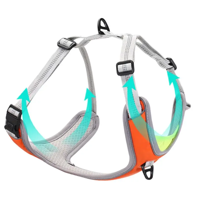 Pet Dog Harness Vest Adjustable Chest Strap with Buckle Breathable Reflective Collar for Medium Large Dogs
Pet Dog Harness Vest Adjustable Chest Strap with Buckle Breathable Reflective Collar for Medium Large Dogs